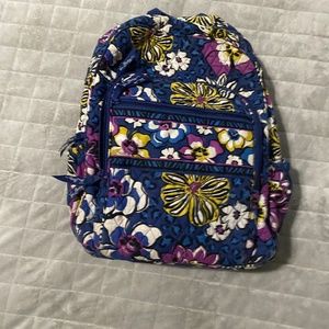 Vera Bradley Backpack Blue and Purple